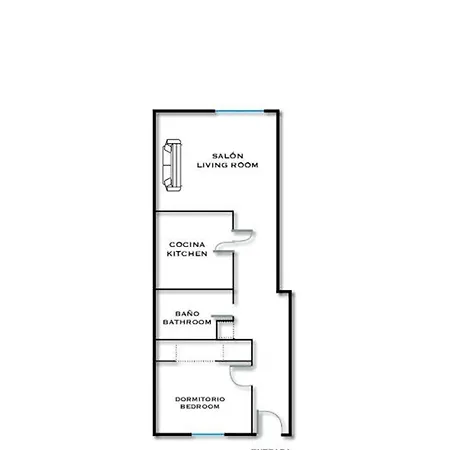 Refinado Apartamento Barrio Las Letras Madrid Exterior photo
